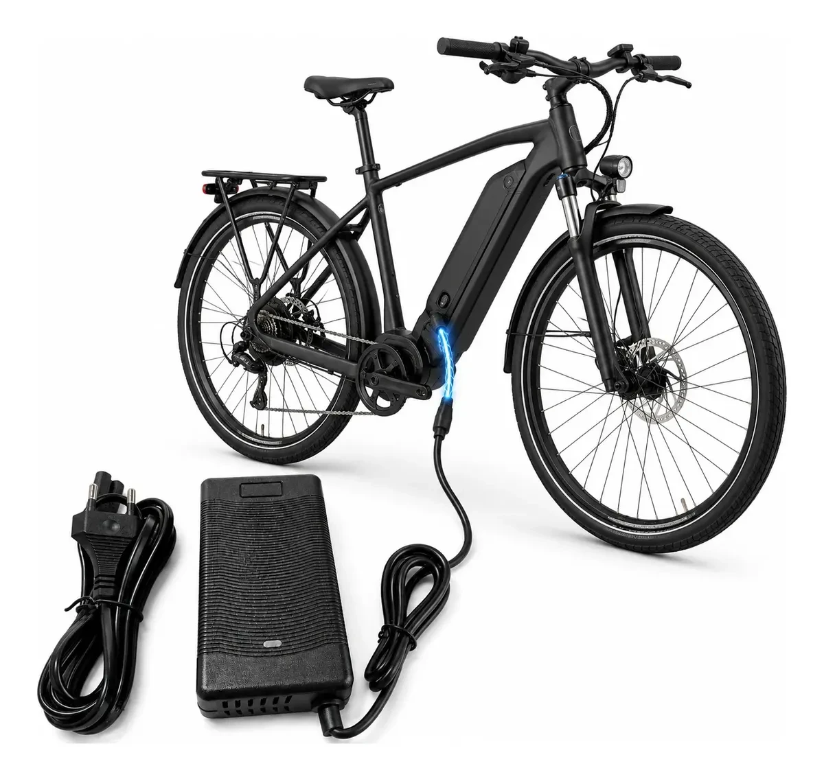 Carregador 48V 54,6V 2Ah para Bicicleta e Scooter Elétrica MBE4015